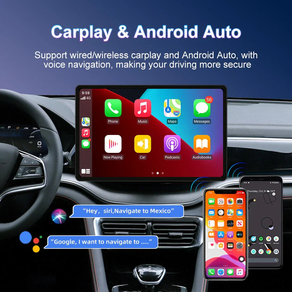 13'' Head Unit Radio for Subaru Forester (2008-2012) - Apple CarPlay, Android Auto