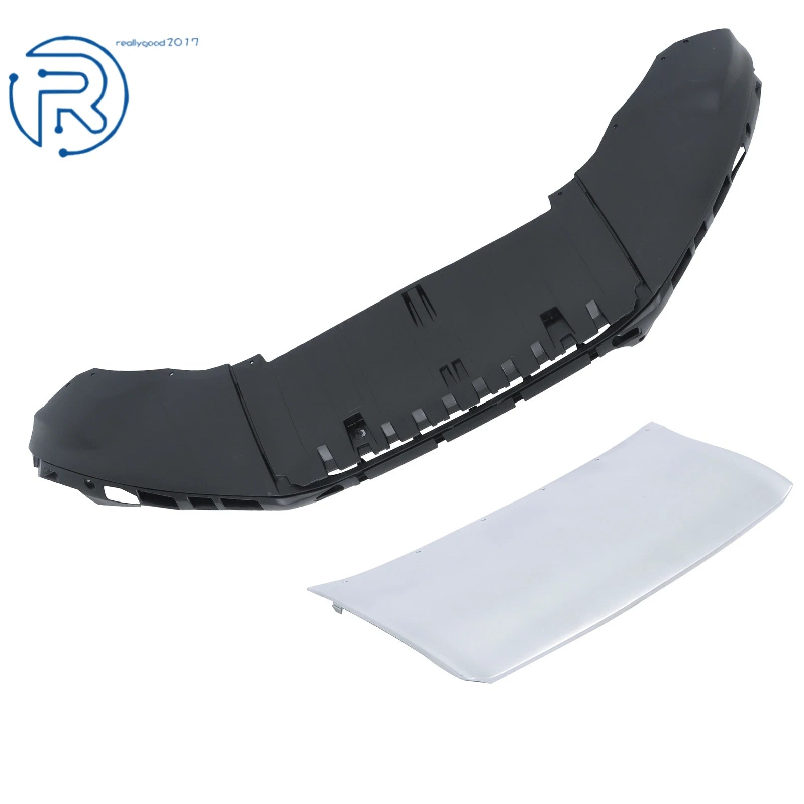 Front Bumper Lower Valance with Trim Plate for Ford Escape (2013-2016)