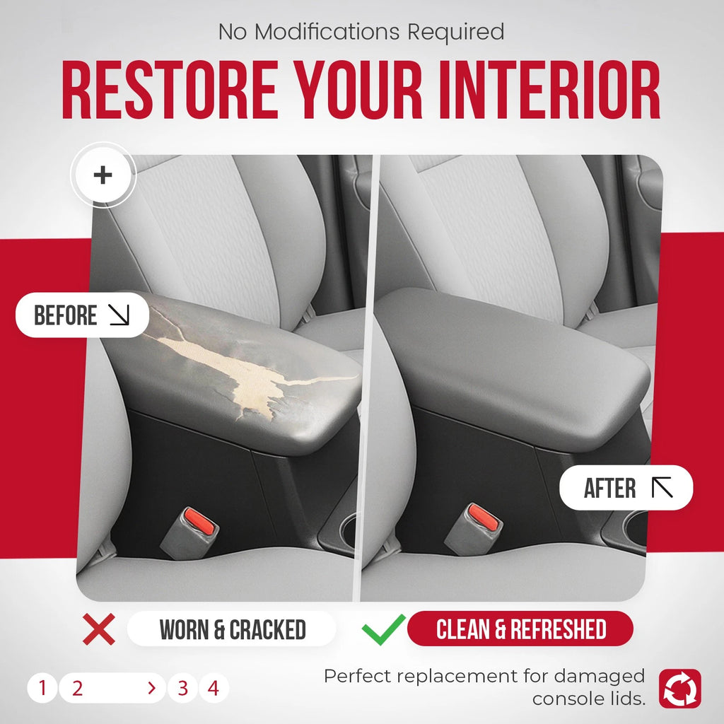 Center Console Lid & Latch for Toyota Tacoma (1995–2000) 4Runner (1996–1998)
