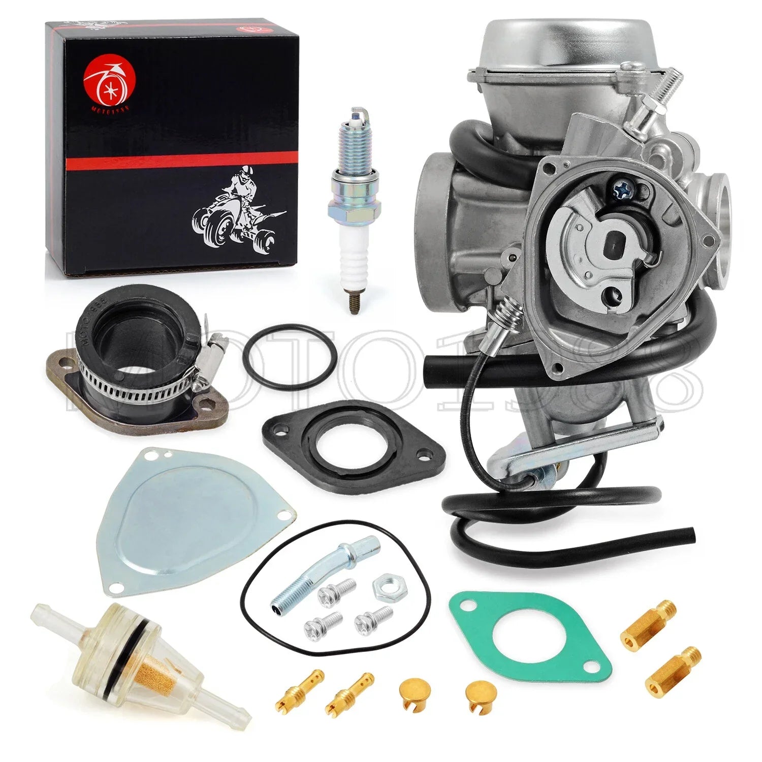 Carburetor Carb and Intake Manifold for Suzuki LT-F250 Ozark (2003–2014)