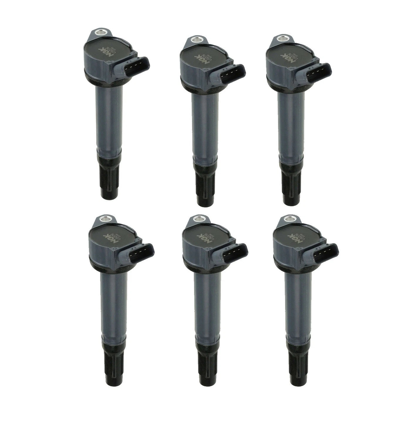 Set of 6 NGK COP Ignition Coils for Lexus Toyota 3.5L V6 (2006–2019)