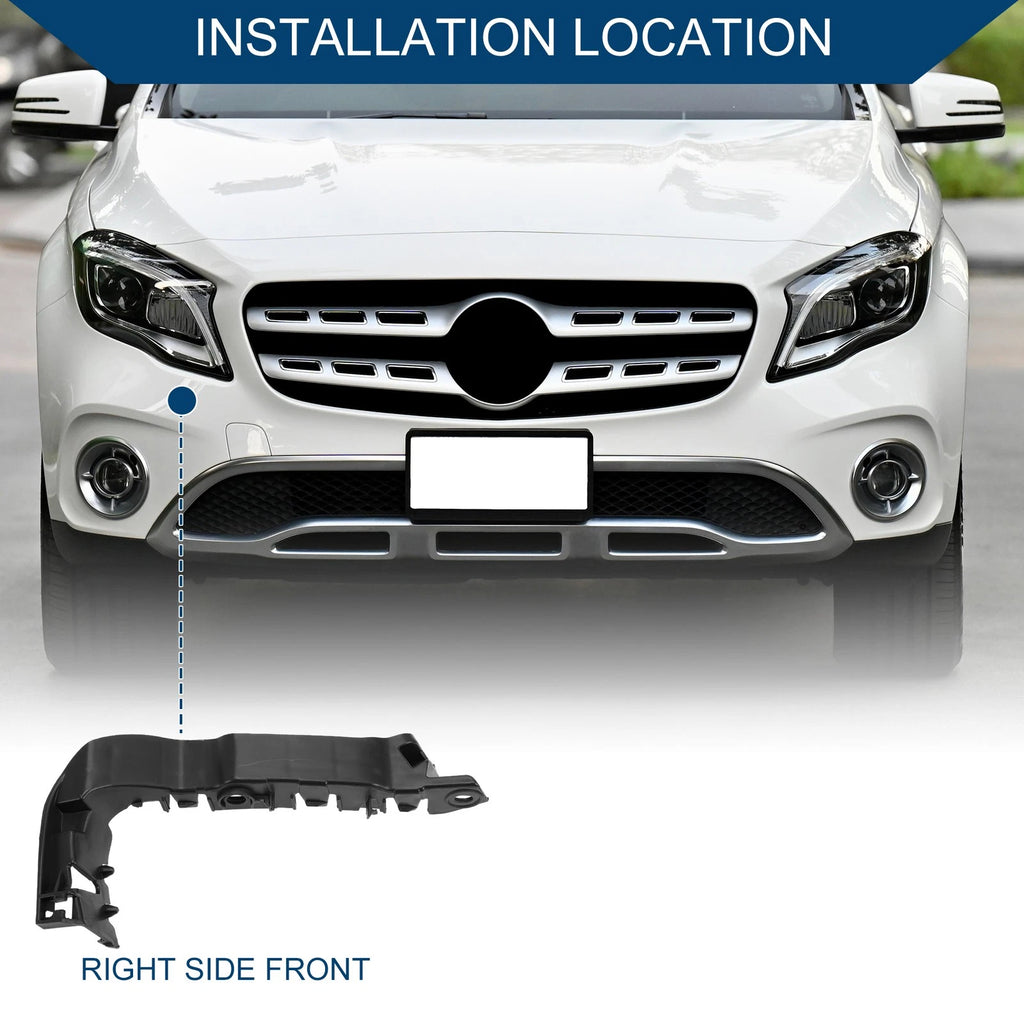 1pc Left Front Bumper Support Bracket No. 8V5807183 for Audi A3 (2015–2019)