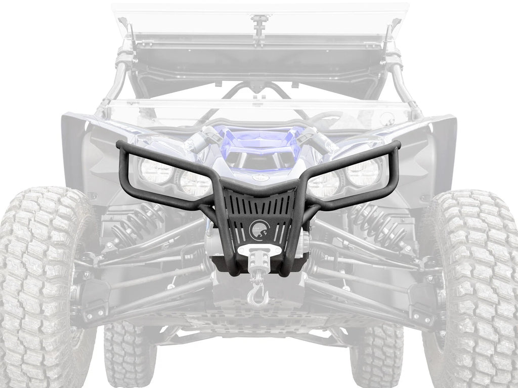 SuperATV Heavy Duty Front Bumper for Yamaha YXZ (2016–2023)