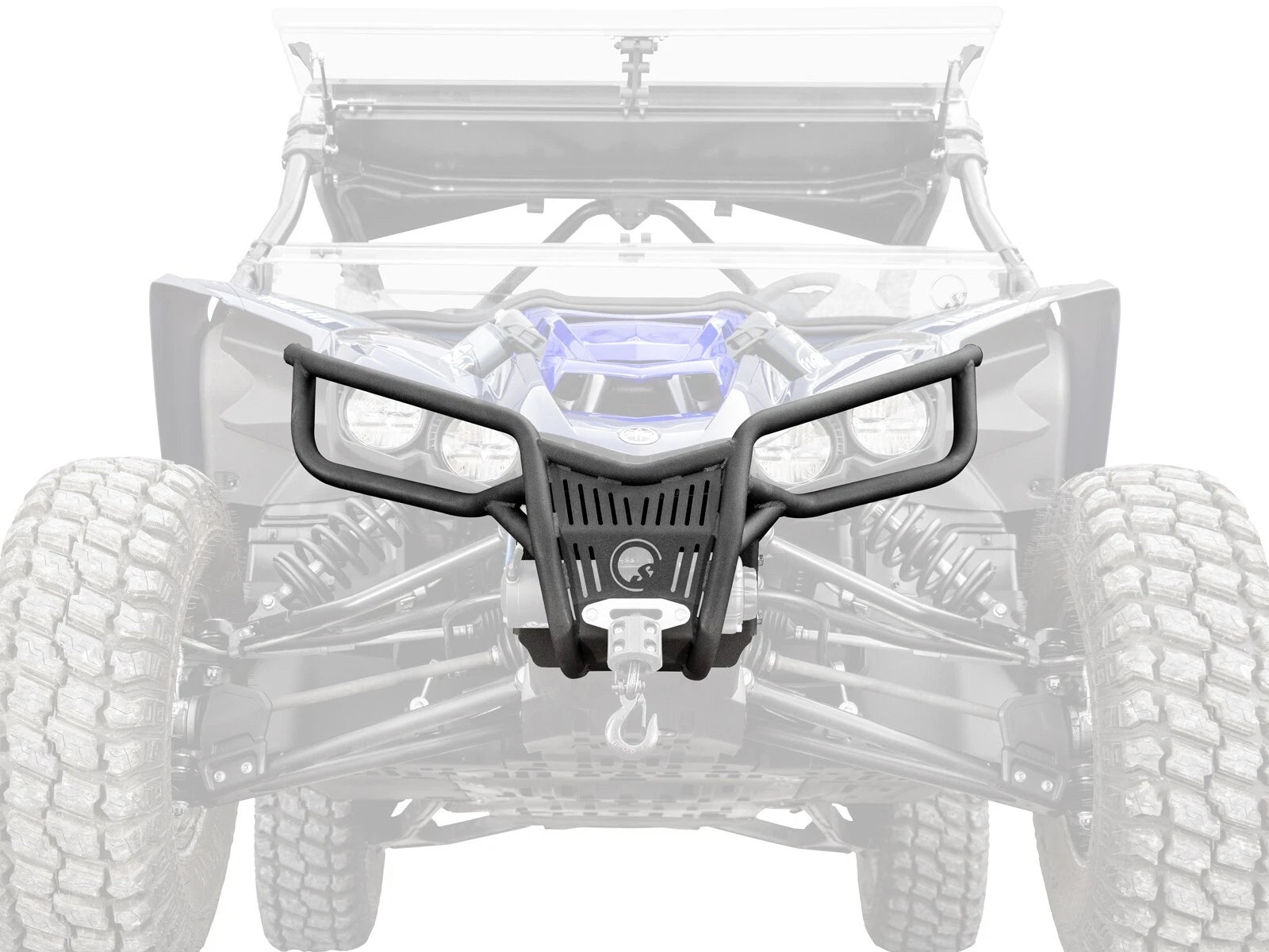 SuperATV Heavy Duty Front Bumper for Yamaha YXZ (2016–2023)