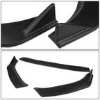 3Pcs Front Bumper Lip Splitter Diffuser for Mazda6 (2019–2021) Matte Black