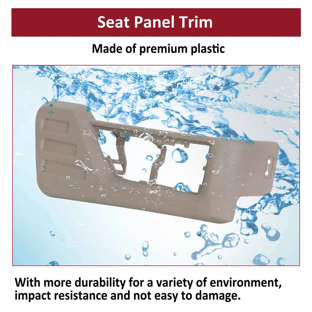 Passenger Side Seat Panel Trim for Ford F250 F350 Super Duty (2008–2010)