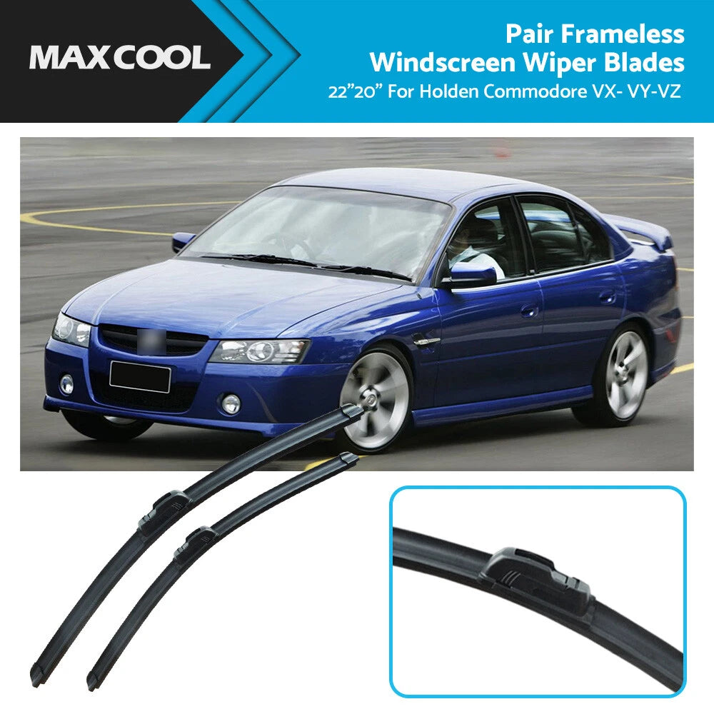 Frameless Wiper Blades for Holden Commodore VX VY VZ (1997–2006)
