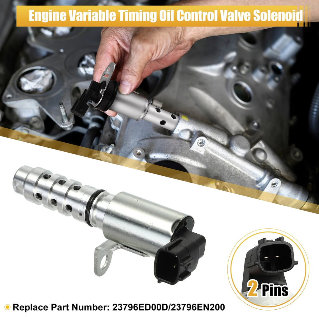 Pair Variable Valve Timing Solenoid for Nissan Tiida (2004–2014) No. 23796ED00D/23796EN200