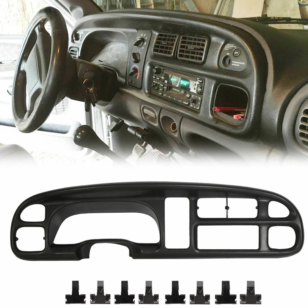 Instrument Panel Dash Gauge Bezel for Dodge Ram 1500 2500 3500 (1998–2002)