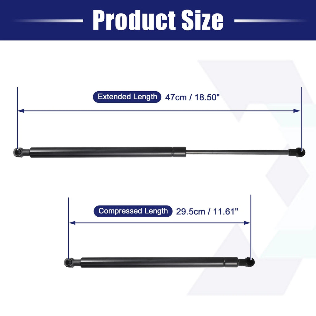2 Pcs Rear Hatch Liftgate Gas Lift Supports No.689500W170 for Toyota Corolla (2014–2019)