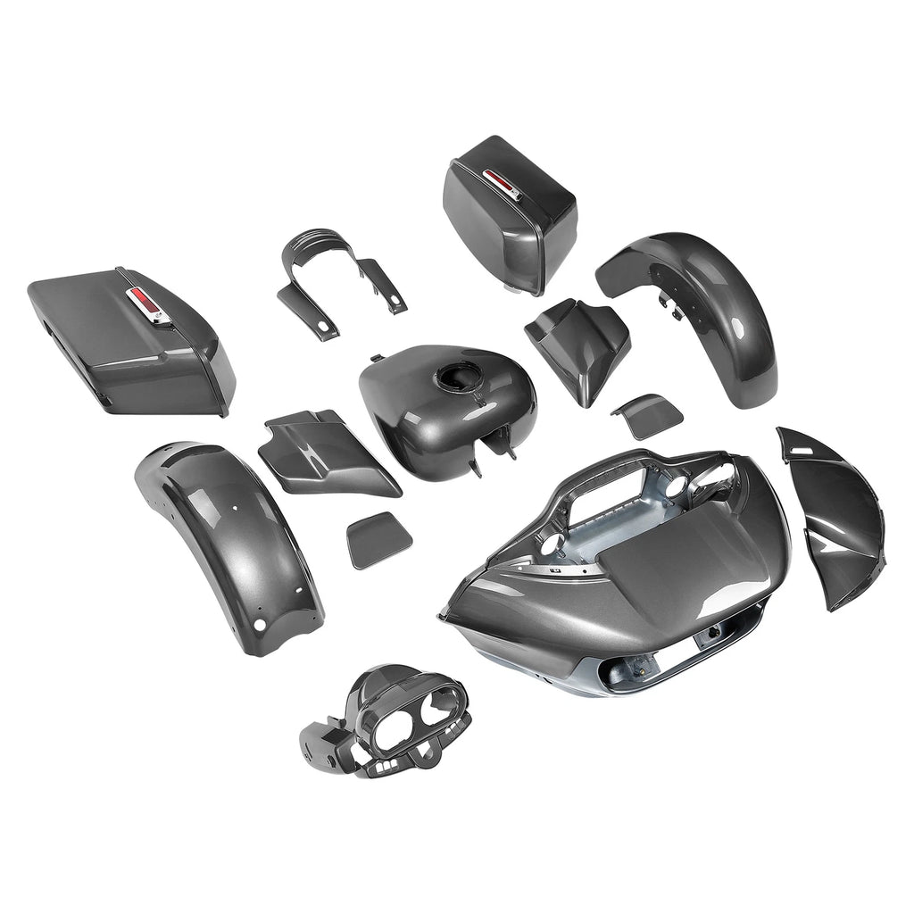 Fairings Bodywork Kit for Harley Road Glide Ultra (2015–2024) 19 Industrial Gray