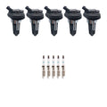 Set of 5 Ignition Coils & Denso Iridium Spark Plugs for Colorado (2004–2012)