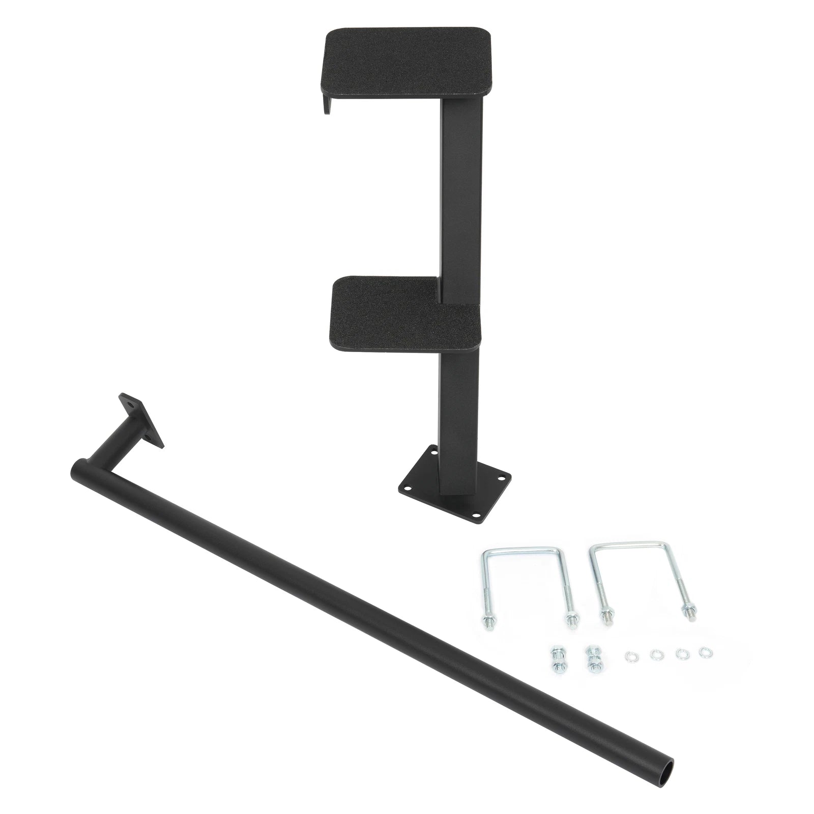 Dual Step Boat Trailer Steps for Universal Tongue (450lbs Capacity)