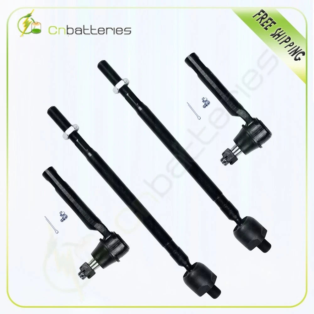 4pc Steering Parts Inner & Outer Tie Rod Ends for Nissan Quest (2004–2009)