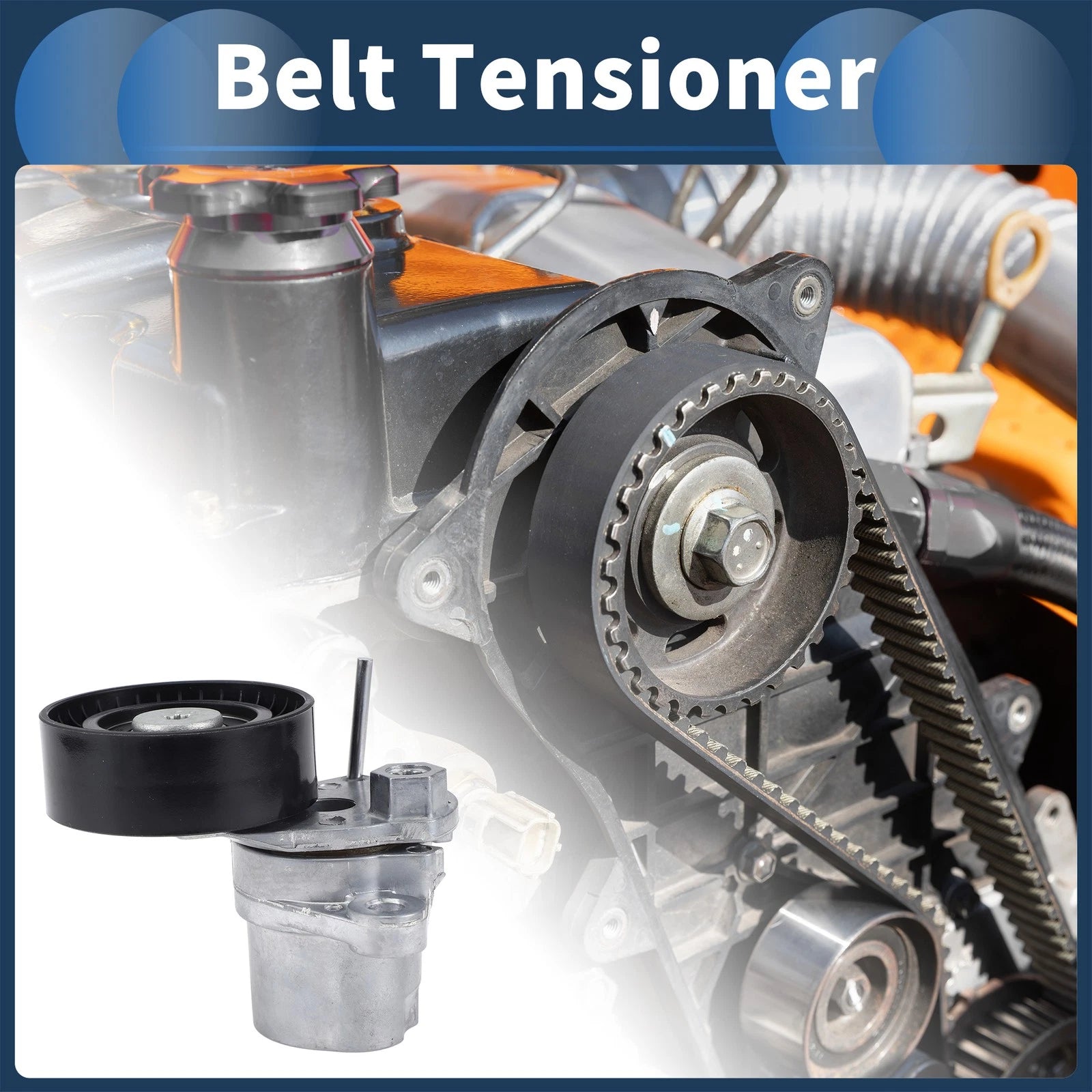 Belt Tensioner for Volkswagen Golf 1.4L (2019–2021) No. 04E145299P Metal