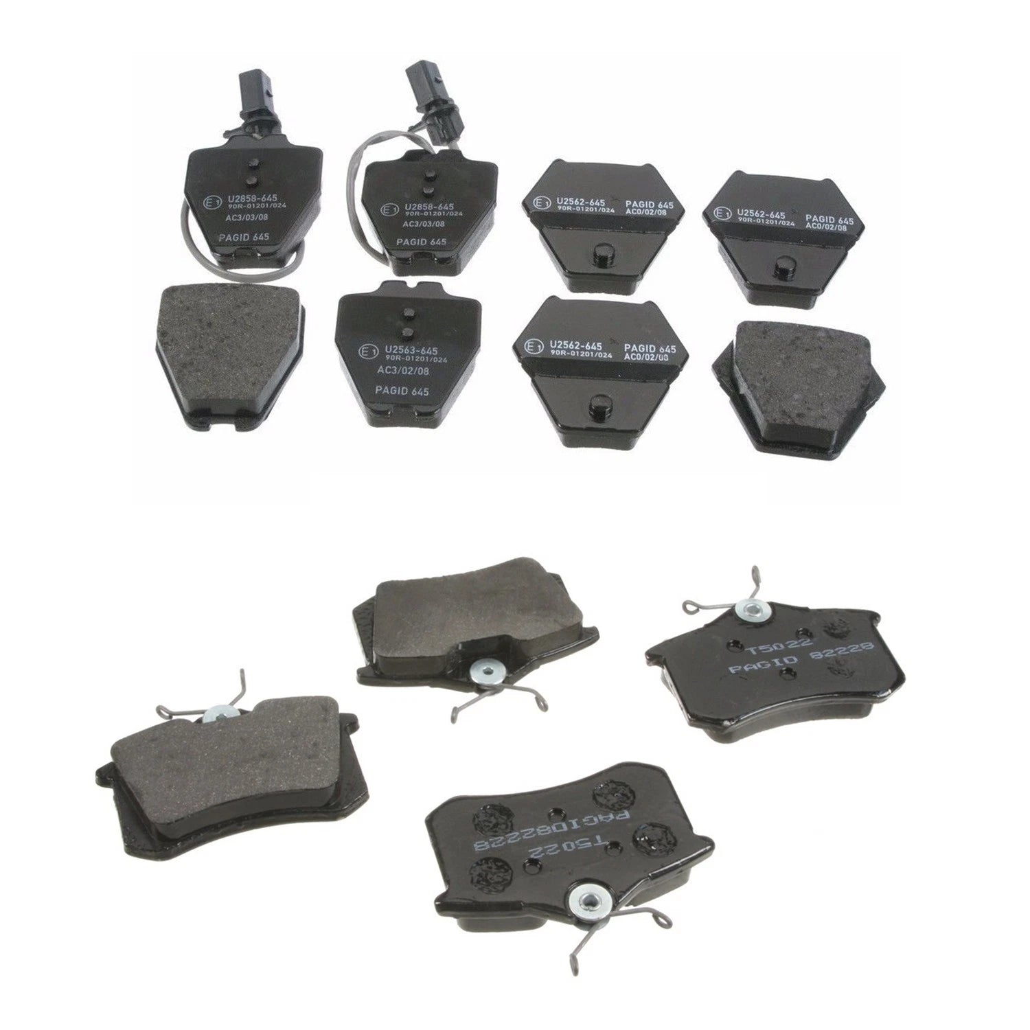 Disc Brake Pads Kit for Audi Allroad Quattro S6 (2001–2005)