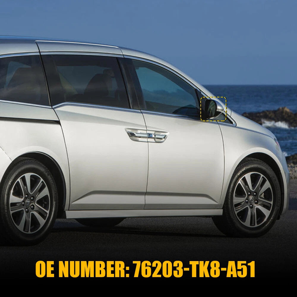 Heated Mirror Glass Right for Honda Odyssey (2014–2017)