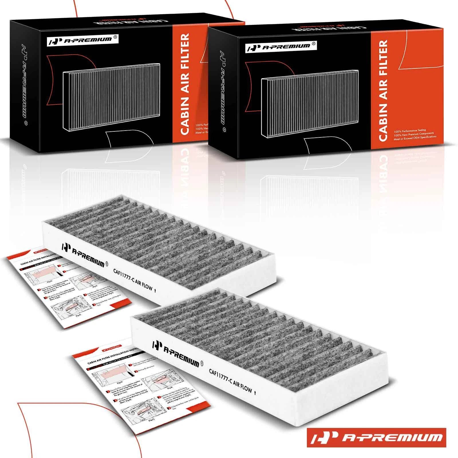 Activated Carbon Cabin Air Filter for Jeep Wrangler JK (2011)