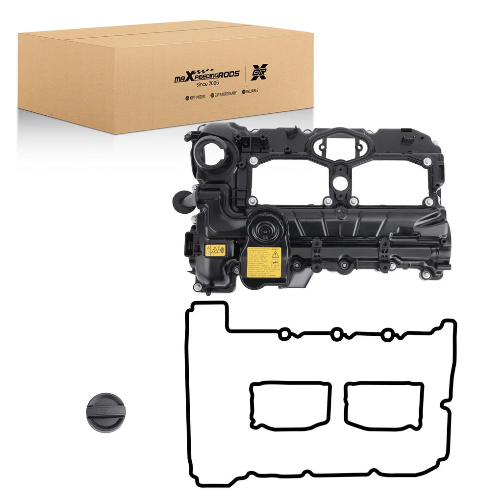 Engine Valve Cover w/ Gasket for BMW X1 X3 X4 X5 Z4 (2012–2018) 2.0L 11127588412