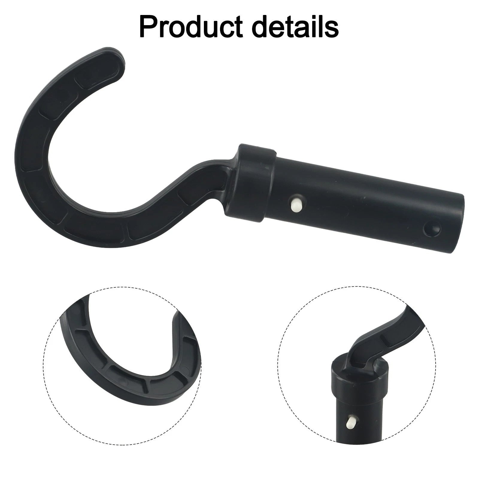 Swimming Pool Cleaner Hook for Telescopic Rods