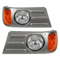 Headlight Corner Light Bezel Set for Mack CV713 (YYYY–YYYY)