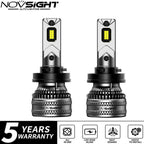 2X H11 H8 H9 LED Headlight Bulbs Kit 6500K 40000LM for