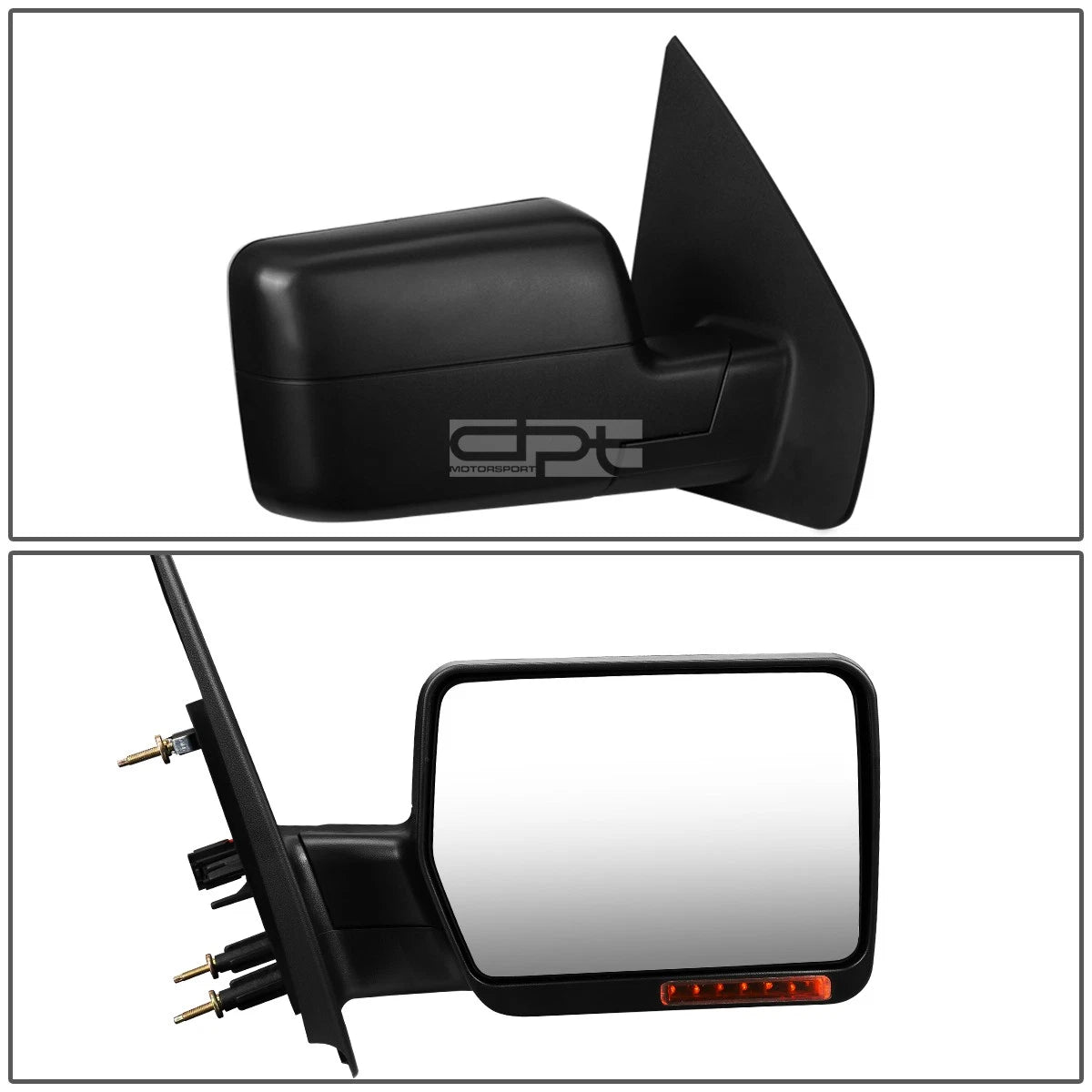 Foldable Towing Mirror Right for Ford F150 (2004–2014) - Arm + Turn Signal
