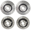 Brembo Brake Kit Drilled Coated Disc Rotors for MB W219 CLS55 AMG (2006–2010)