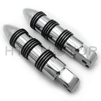 Chrome Stick FootPeg for Harley Davidson Softail Fat Boy FLFB, Fat Bob FXFB (2018–2023)