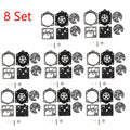 Set of 8 Carburetor Diaphragm Kit for Stihl 015 015AVE (K10-HDC)