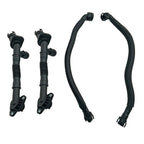 Set of 4 Crankcase Breather Hoses for BMW 550i 650i 750i X5 X6 (2006–2016)