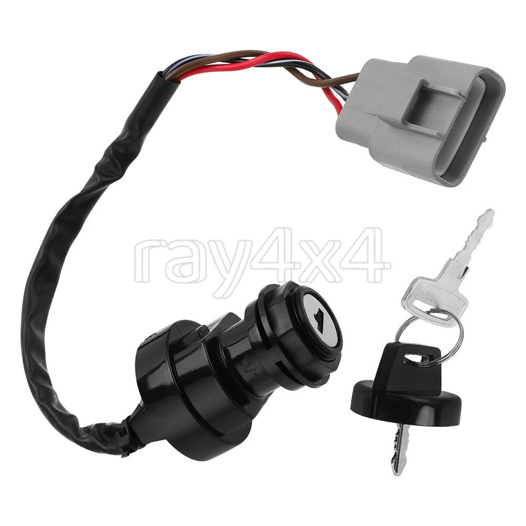 Ignition Key Switch for Yamaha Big Bear 400, Grizzly 700/550/400, Kodiak 700/450