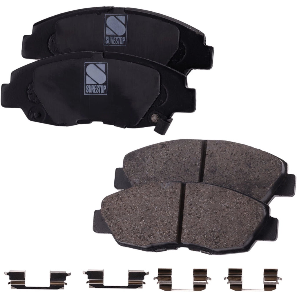 Front Brake Disc Rotors and Pads Kit for Honda Accord Acura CL (1998–1999)