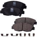 Front Brake Disc Rotors and Pads Kit for Honda Accord Acura CL (1998–1999)