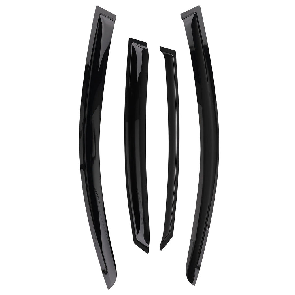 Set of 4 Window Rain Guards Wind Deflectors for Hyundai Accent Sedan (2018–2022)
