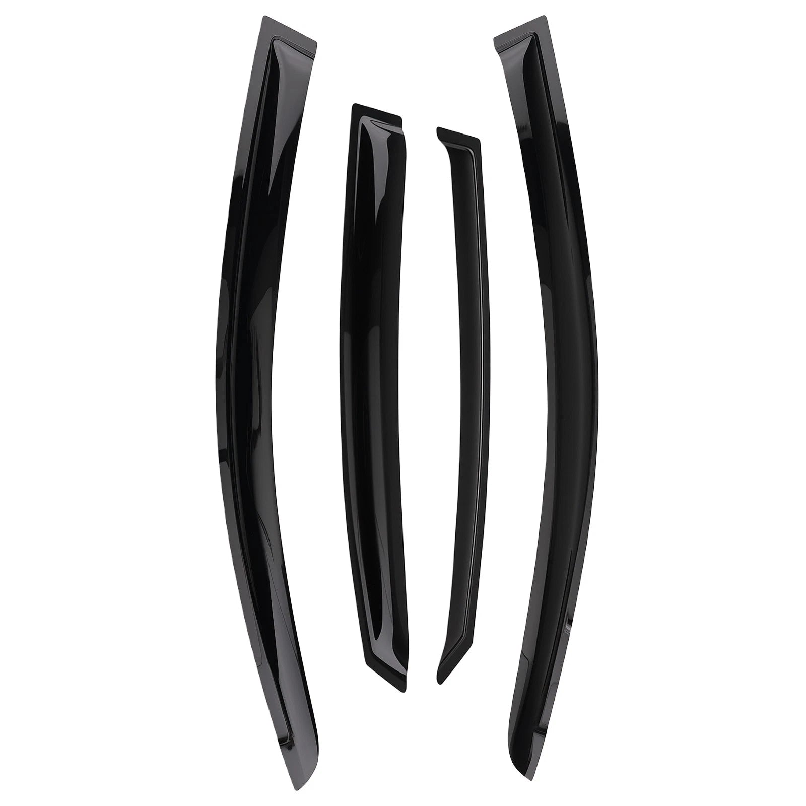 Set of 4 Window Rain Guards Wind Deflectors for Hyundai Accent Sedan (2018–2022)