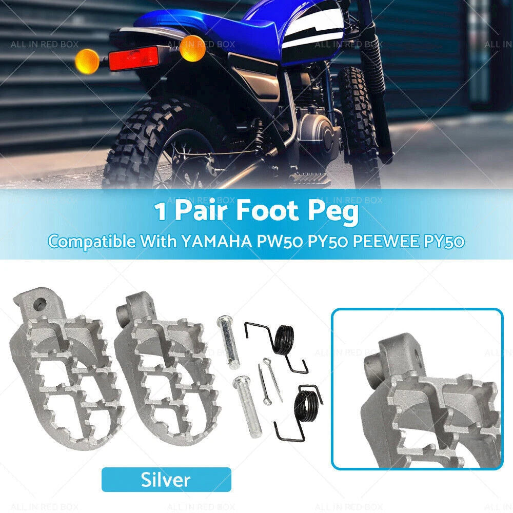 Foot Pegs for Yamaha TW200 PW50 PW80