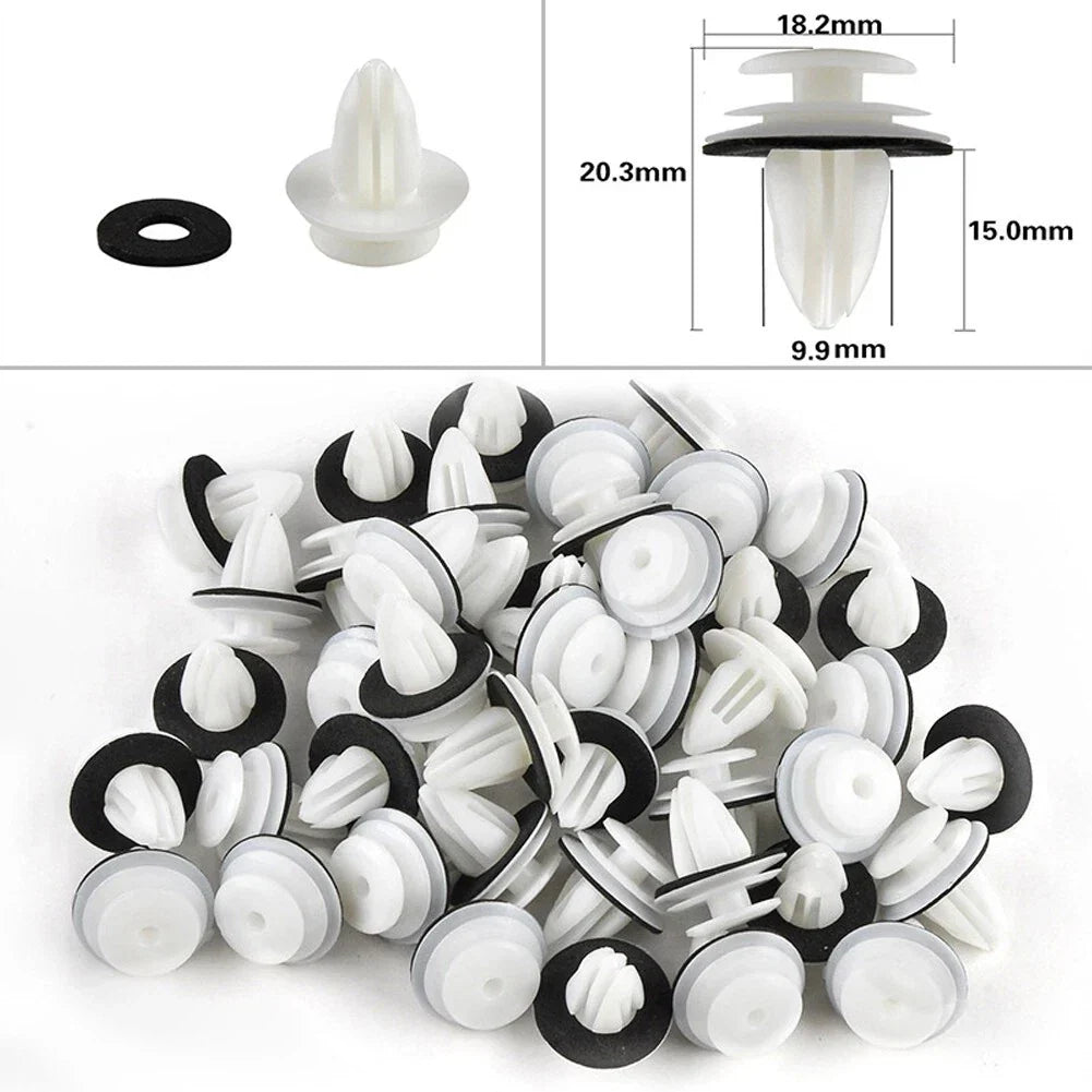 200Pcs Rivets Panel Clips for Cars/Trucks