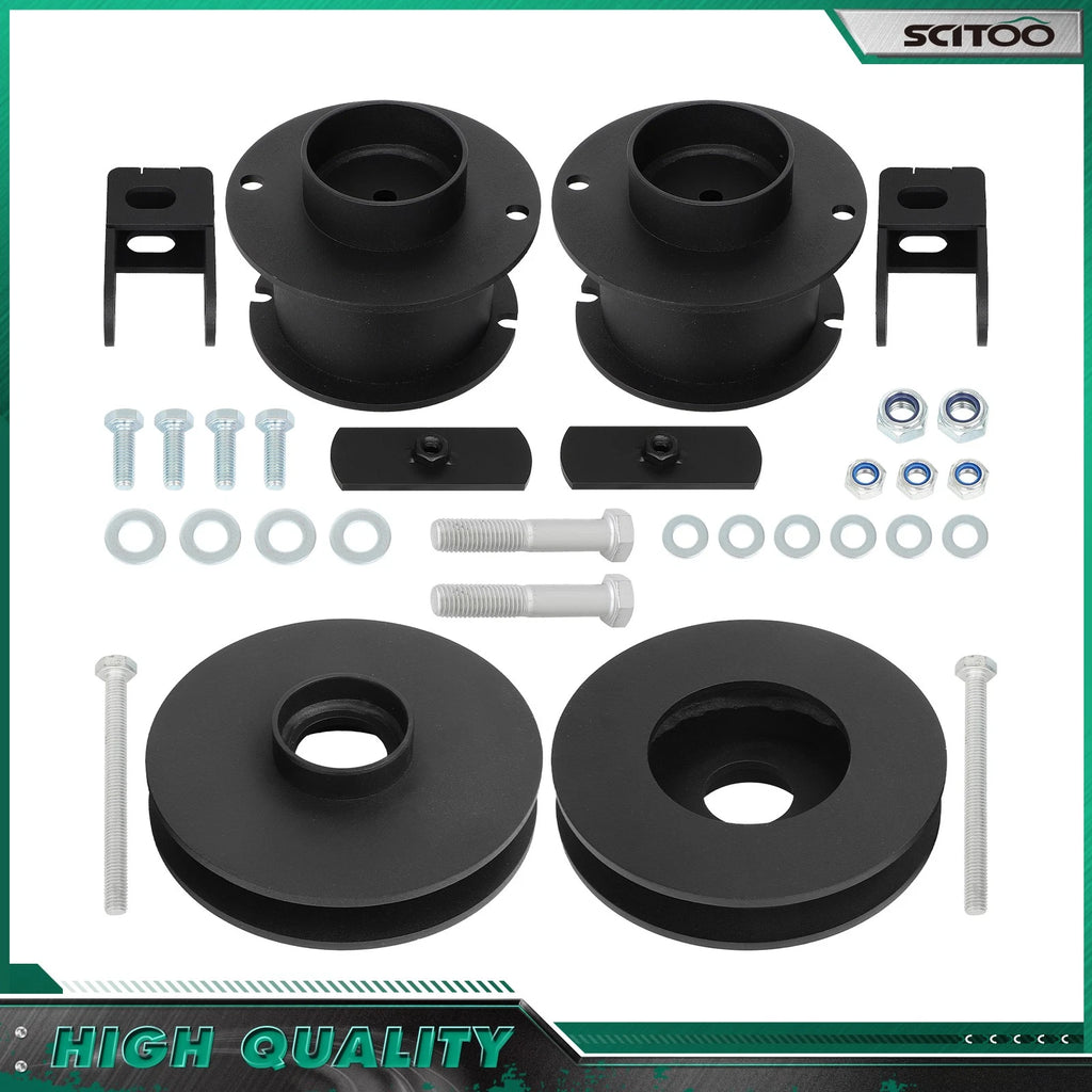 3.5" Front 1.5" Rear Leveling Kit + Shock Extender for Ram 2500 4WD (2014–2022)