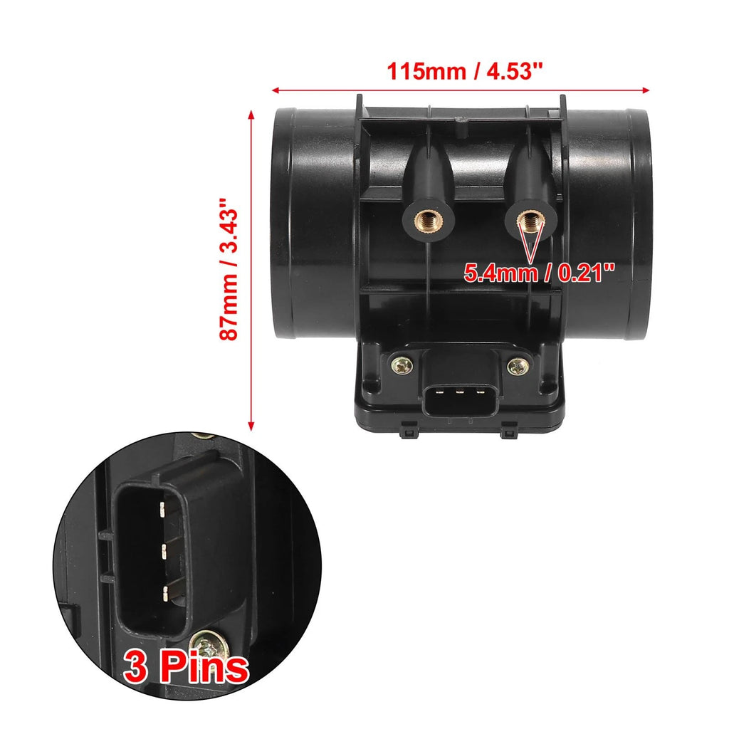 MAF Mass Air Flow Meter Sensor E5T52071 FP39-13-215 for Mazda Miata (1999–2000)