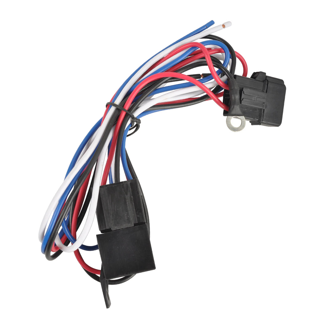 3/8" Electric Engine Fan Thermostat Relay Switch Sensor Kit for