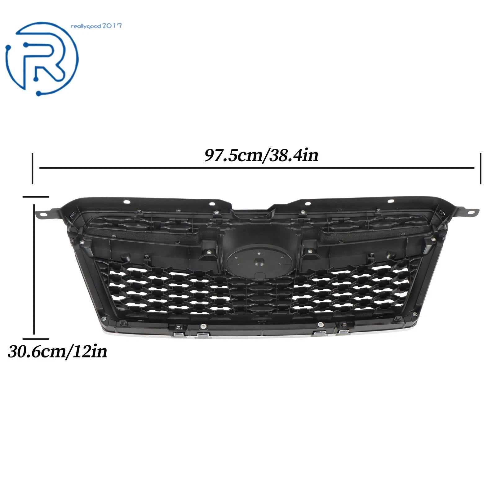 Front Grille Panel Chrome for Subaru Legacy (2013-2014)