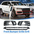 Set of 1 Front Lower Bumper Grille for Audi Q7 (2016–2019) Black ABS