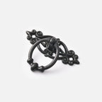 5X Black Vintage Cabinet Pulls for Door Drawer (No specific years/models)