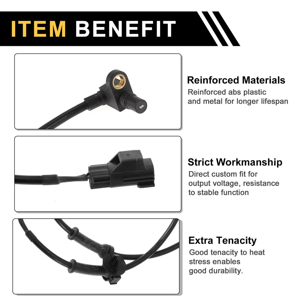 ABS Wheel Speed Sensor No. 5083204AA for Dodge Ram 1500 (2002–2005)