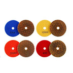 Polishing Pad Set of 4 for Concrete Granite (200# 400# 50#)
