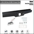 Rear Bumper Roll Pan with LED Light for Chevy S10 GMC S15 (1982–1993)