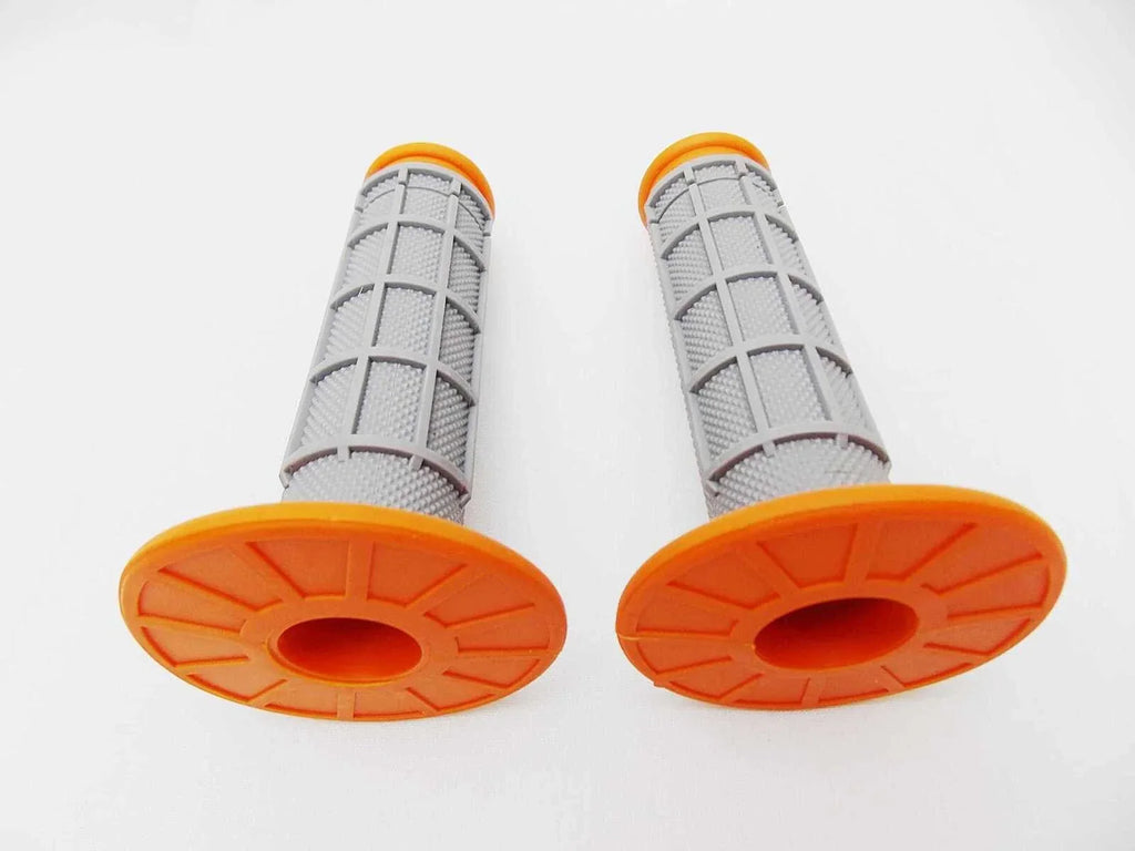 Orange Grey Hand Grip Set for Honda CRF125