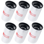Set of 6 Fuel Filters for Freightliner Peterbilt QSX11.9 X15 FF5825NN 5599456