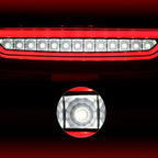 Full LED 3rd Tail Brake Light for Ford Mustang (2015–2018) Chrome